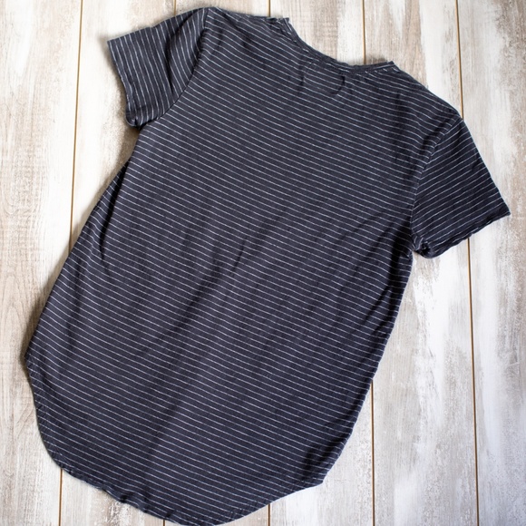Reign Storm Grey Striped Tee - Picture 7 of 7